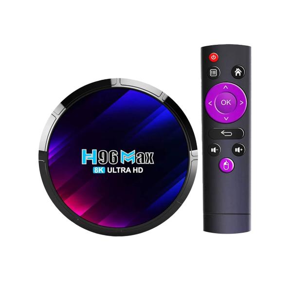 H96 MAX For Led Lcd Android TV 13.0 Version Tv Box 4+64GB